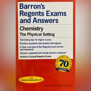Barons Chemistry Regents study book